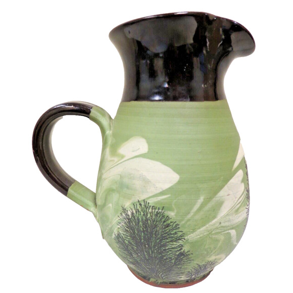 Vintage Boscastle Pottery Pitcher Jug Ceramic Roger Irving Little 6" - Picture 2 of 6